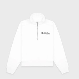 Sporty & Rich Health Club Quarter Zip